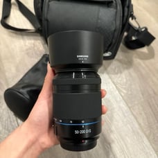 Samsung NX 50-200mm f/4.0-5.6 OIS Zoom Camera Lens with Bag