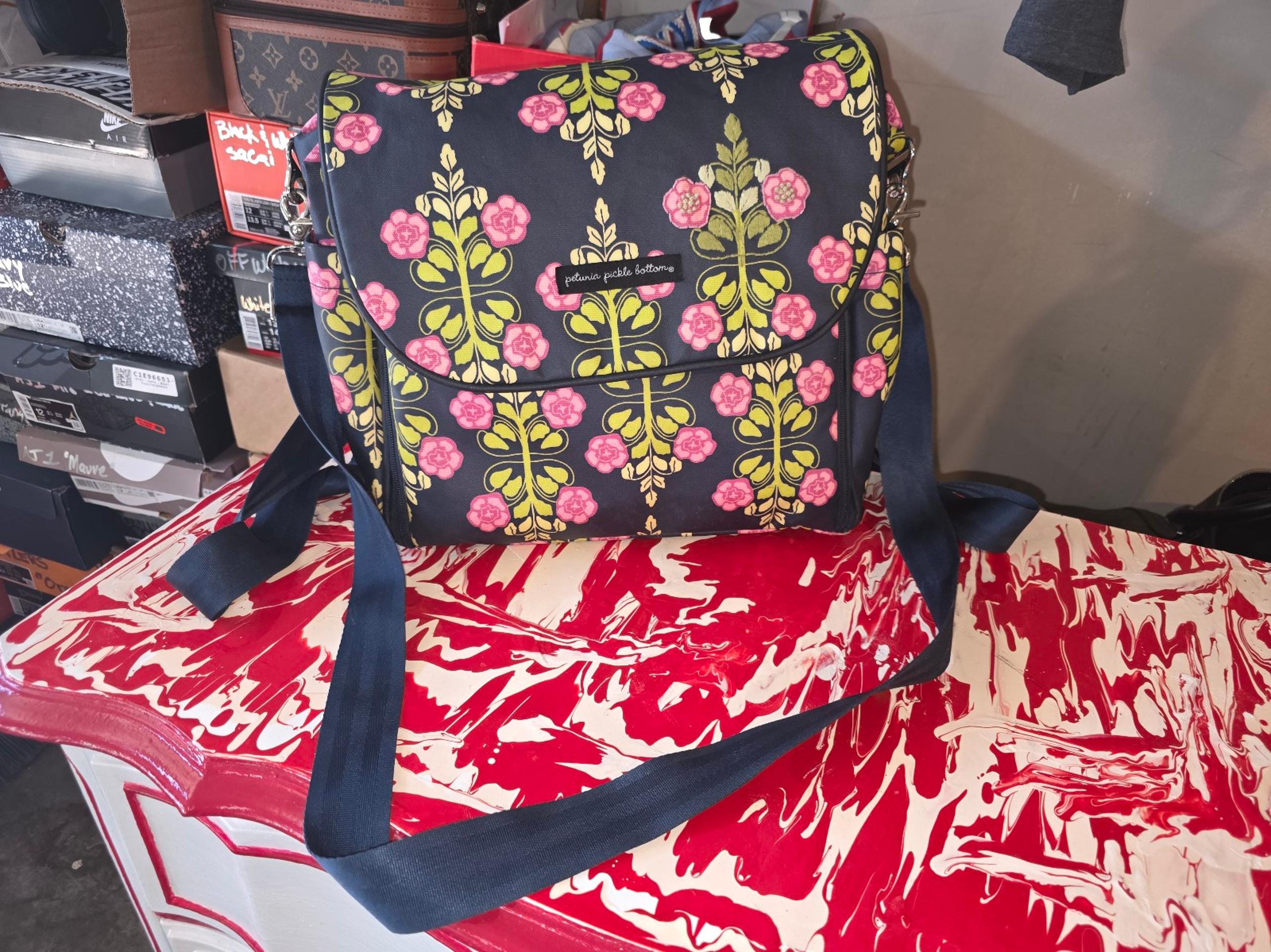 PETUNIA Pickle Bottoms Brand Luxury Diaper bag...