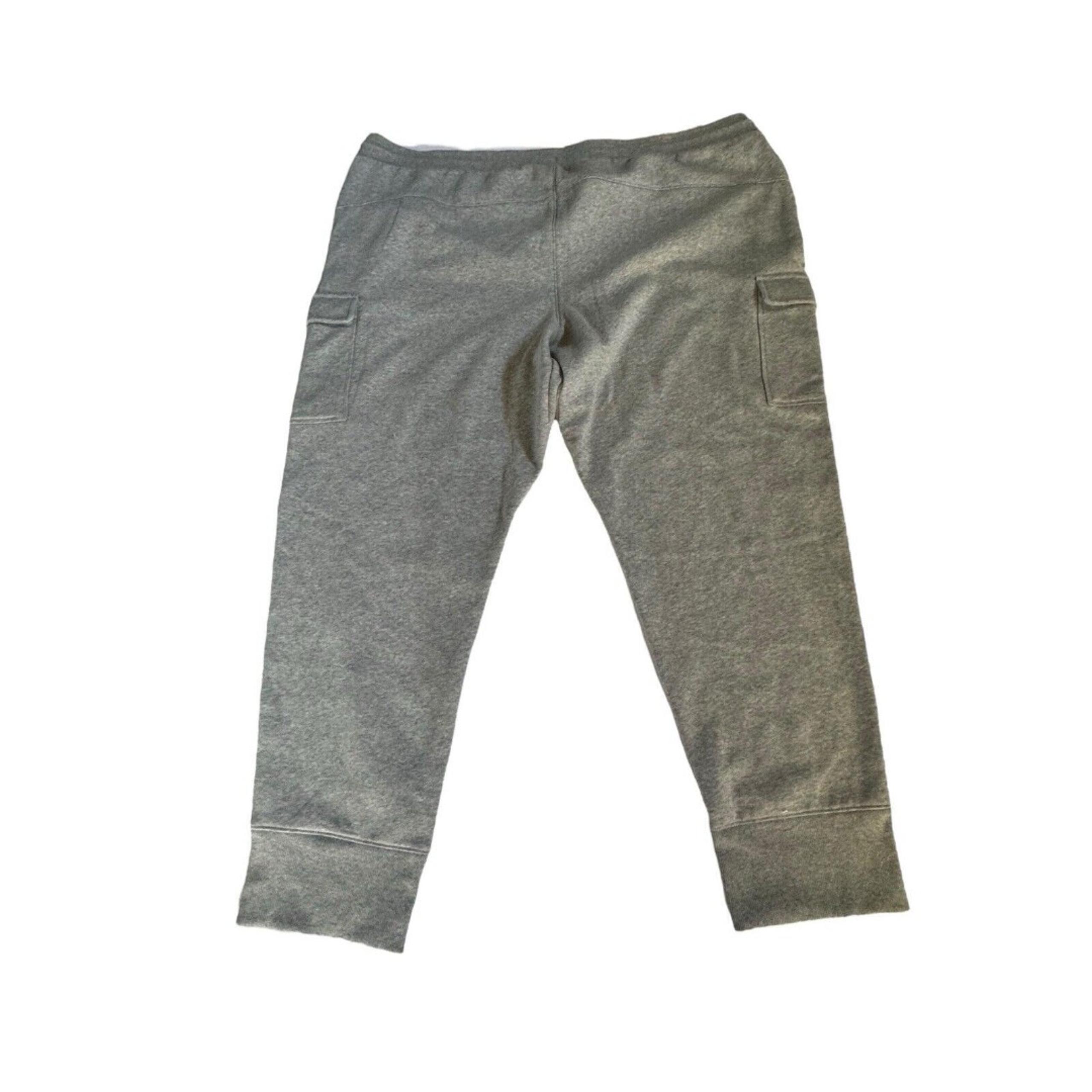 NEW! Men's All in Motion Gray Heathered Cotton Fleece Jogger Sweatpant 3XL (NWT)