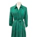 Tucker Allyson Dress Emerald Kelly Green Legacy Lace Zipper Luxury Shirtdress L
