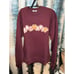 NWT Madhappy Graphic Crewneck Sweatshirt in Maroon size M