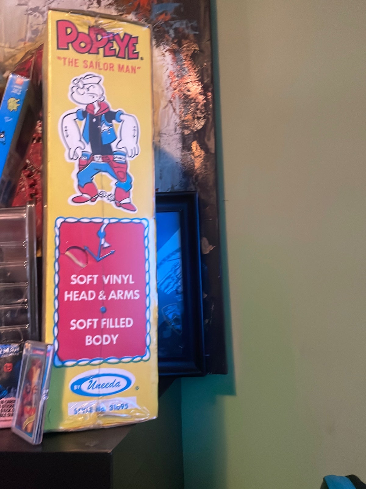 Vintage popeye big figure