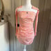 NWOT Miscreants Cupid Yellow & Pink Leopard w/gloves Size UK 6 USA size XS 2-4