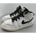 Nike Air Jordan 1 Mid Kids White Pink 640734-180 Size 1Y