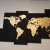 Canvas World map