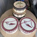 Lot of 5 Decorative Hat Boxes / Round Storage Boxes