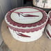 Lot of 5 Decorative Hat Boxes / Round Storage Boxes
