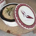Lot of 5 Decorative Hat Boxes / Round Storage Boxes