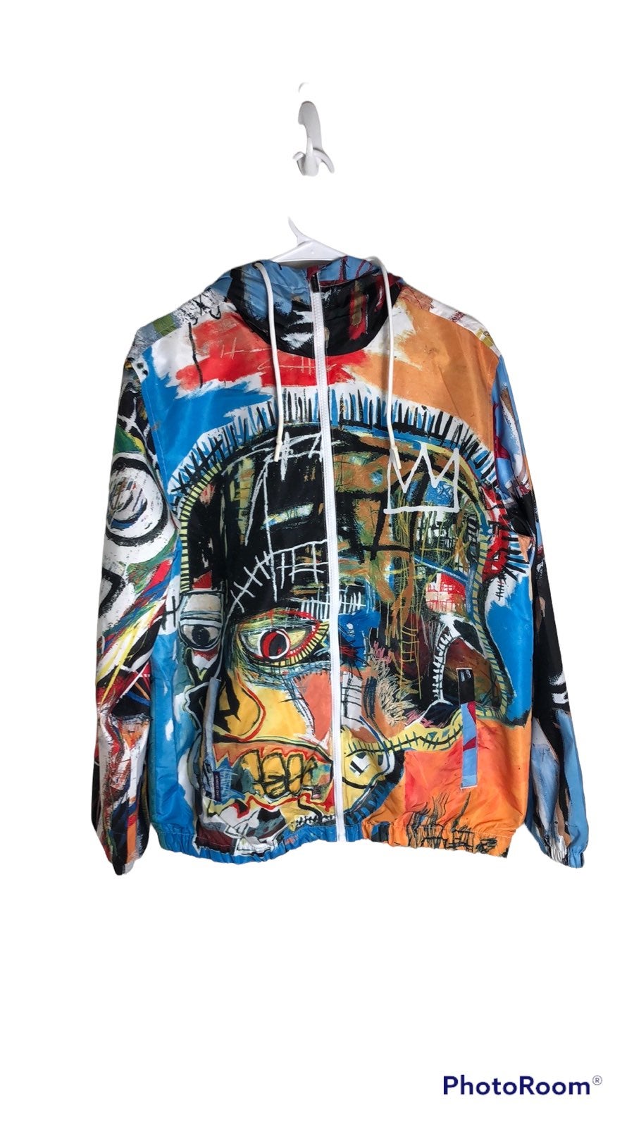 Jean-Michel Basquiat Members Only Artesta Windbreaker Jacket