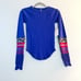 Free People Top In The Mix Jacquard Cuff Thermal Super Nova Combo Sz XS NWT