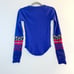 Free People Top In The Mix Jacquard Cuff Thermal Super Nova Combo Sz XS NWT