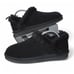 Koolaburra by UGG Advay Slip-on Faux Sherpa Suede Ankle Boots Black Women's 10