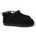 Koolaburra by UGG Advay Slip-on Faux Sherpa Suede Ankle Boots Black Women's 10