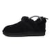 Koolaburra by UGG Advay Slip-on Faux Sherpa Suede Ankle Boots Black Women's 10