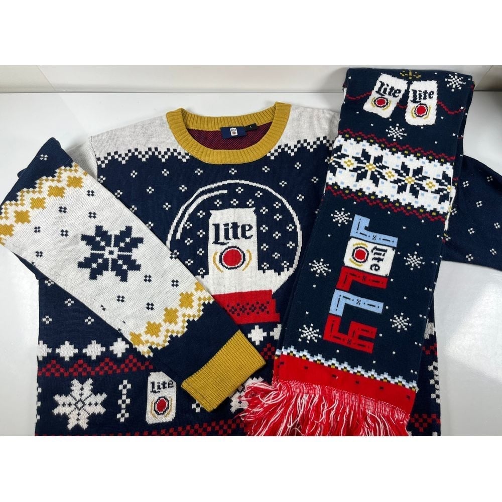 miller lite sweaters