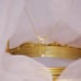 NEW 14K Gold Plated Diamond Pearl Moon Necklace