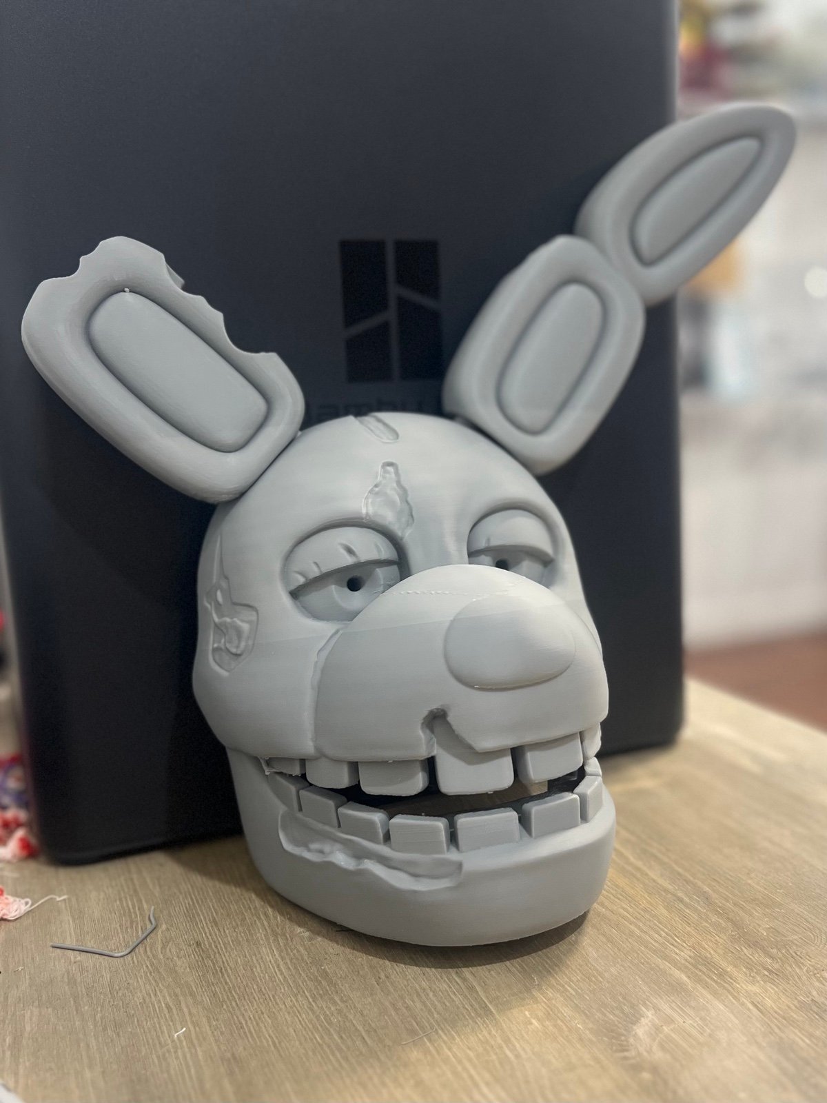 NEW Yellow Rabbit / Spring Trap Wearable Mask FNAF Five Nights At Freddys