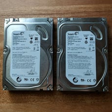 Hard Drives, matching pair, 1.5 GB each