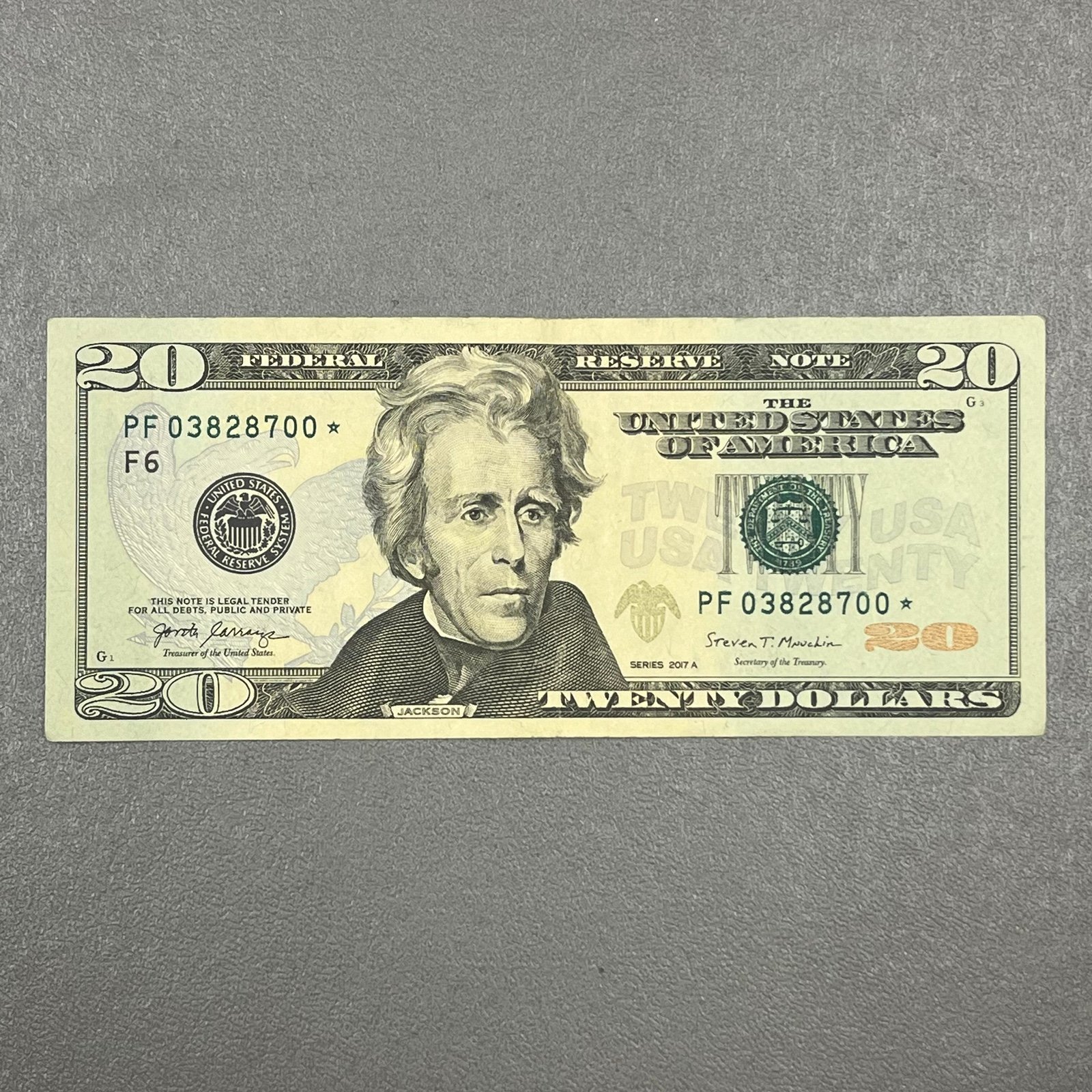 20 STAR NOTE 2017 A