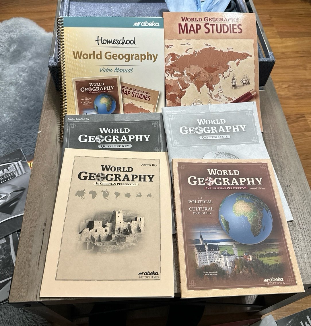 Abeka World Geography(History series)