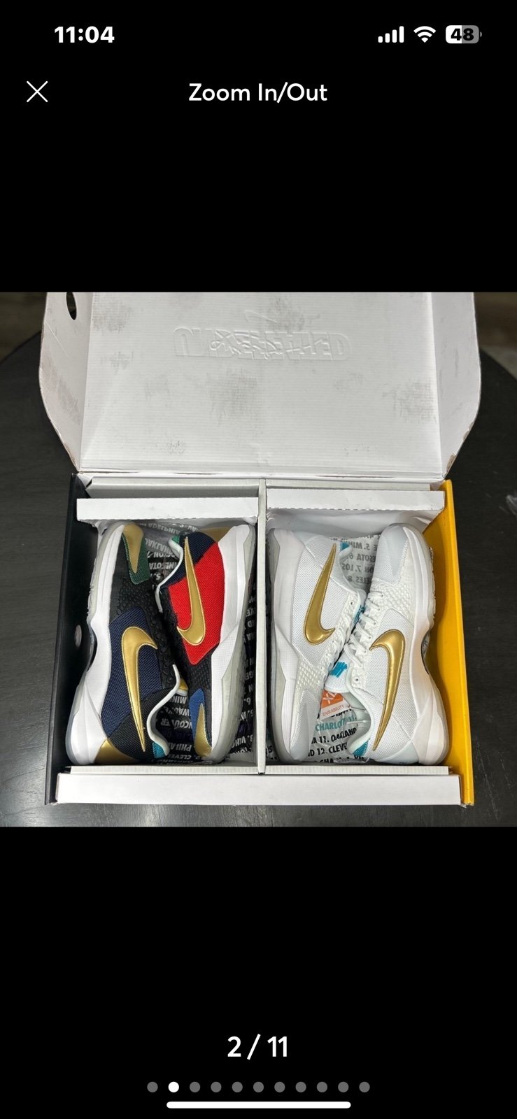 Nike Kobe 5 Protro Undefeated What If Pack Men Sz 10.5