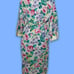 Appel Vintage 1980s Floral Long Belted Robe Size Medium