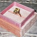 10k Gold Lemon Quatrz & Diamond Ring