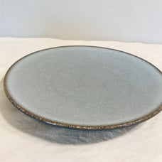 Jars-France Tourron Blue Chardon Modern Natural Stoneware Dinner Plate