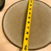 Jars-France Tourron Blue Chardon Modern Natural Stoneware Dinner Plate