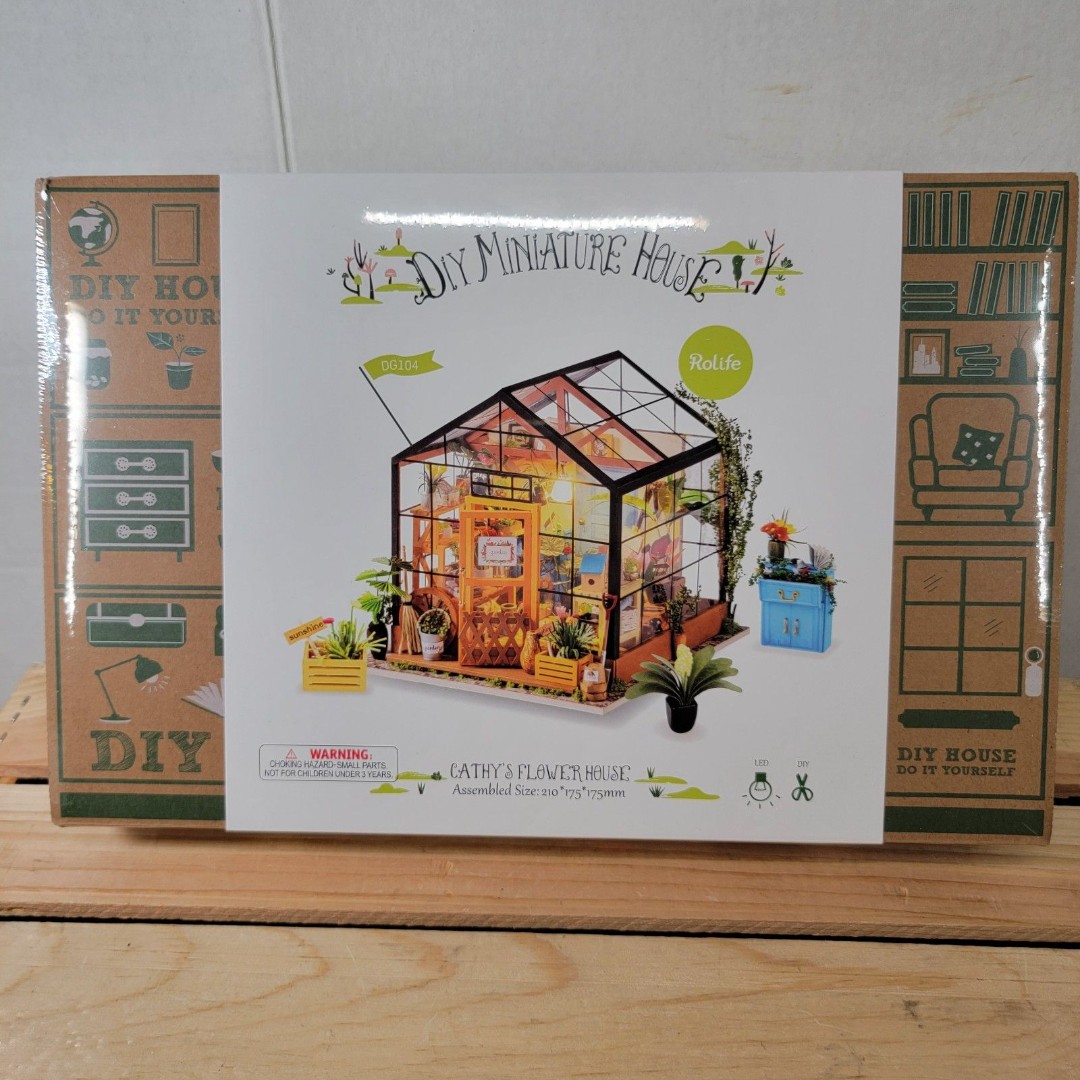 DIY Miniature House: Cathy's Flower House - SEALED