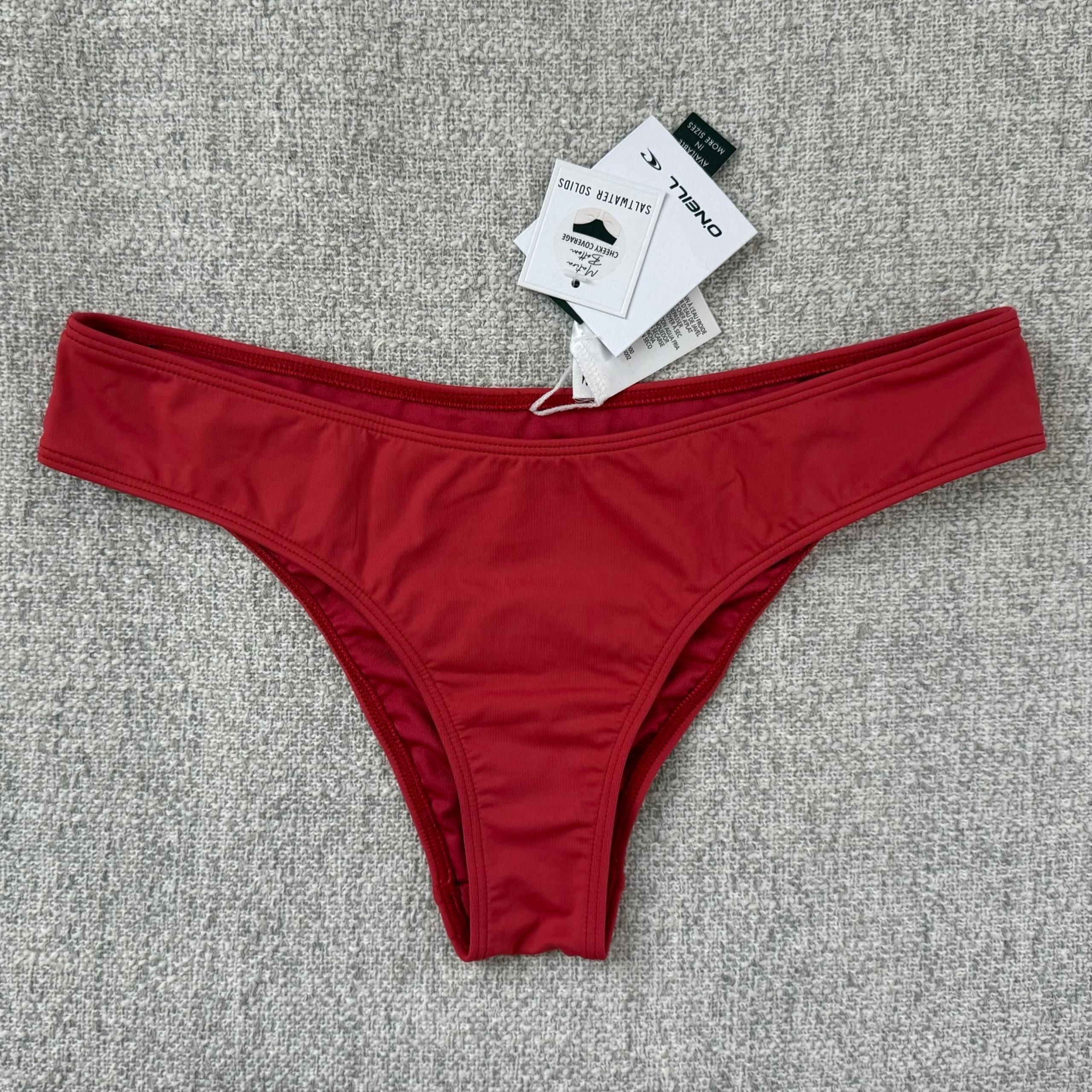 NWT O’Neill Saltwater Solids Matira Hipster Cheeky Bottoms