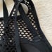 Torrid plus size black Flirt Collection mesh convertible strap swim top SZ 2 2X