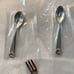 American Girl Doll SIlverware Spoon Fork Pleasant Company Tea Set Lemonade New