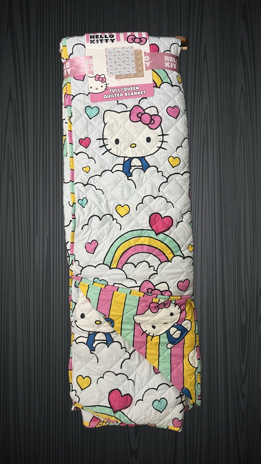 Hello Kitty And Friends Full/Queen Quilted Blanket