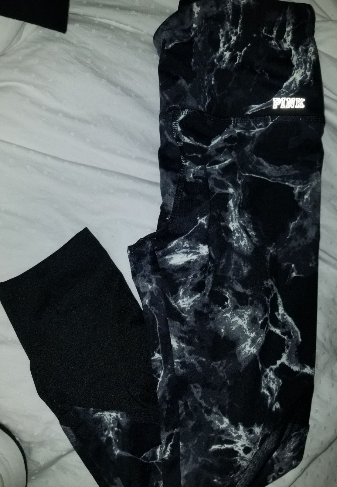 VS Pink S marbled ultimate leggings NWT