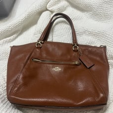 Coach purse brown