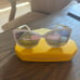 SWAROVSKI white sunglasses