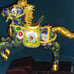 Vintage Chinese Cloisonne Horse