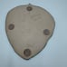 Art Studio tray plate flat Leaf turquoise green glaze signed Eduardo Lanis beaut