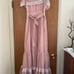 Vintage Gunne Sax Off-the-Shoulder Maxi