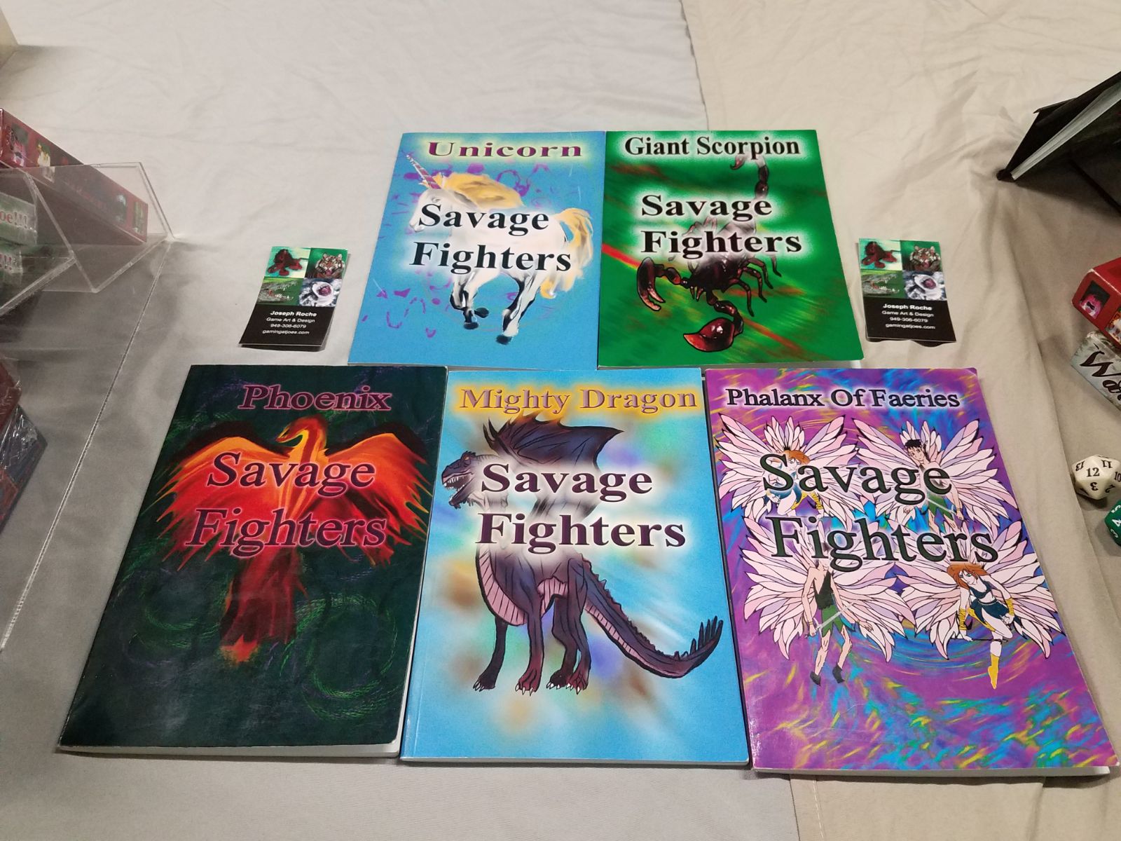 Savage fighters battle book game