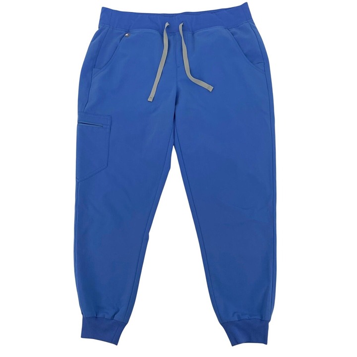 FIGS Women's Size MP Blue Zamora Jogger Scrub Pants Pockets W18SW2005P
