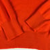 VTG 80s Logo 7 NFL Chicago Bears Knit Sweatshirt Small Orange Embroidered V Neck