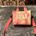 Marc Jacobs multi colored pink tote bag