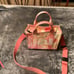 Marc Jacobs multi colored pink tote bag
