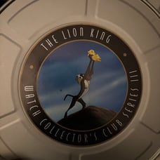 Rare 1990's “The Lion King” Disney Watch Collector's Club Series III