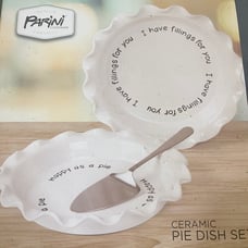 Parini cookware ceramic bakeware pie dish set