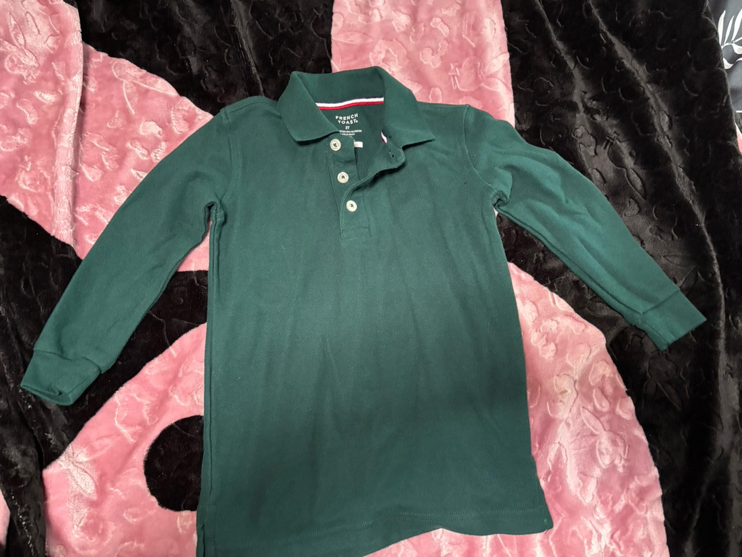 Toddler Long Sleeve Polo
