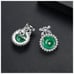 The Cristyana Swarovski Crystals Earrings