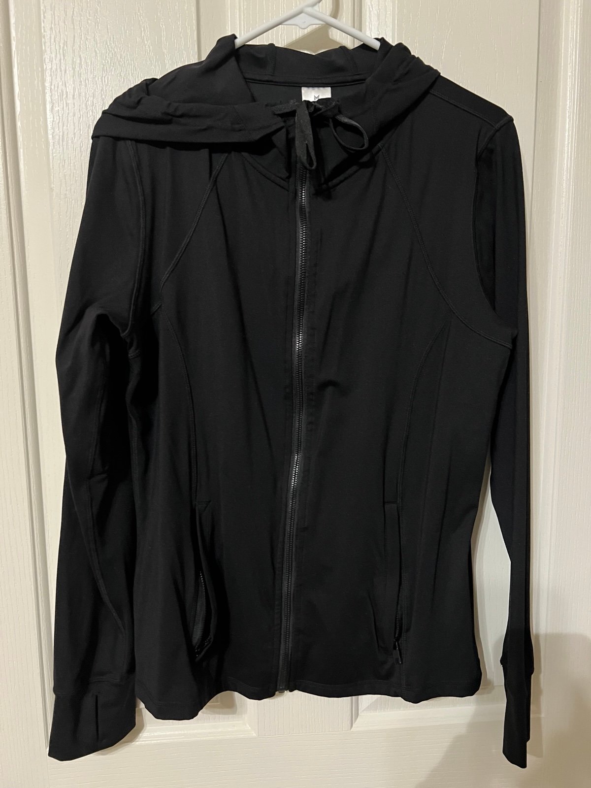 Members Mark Large Hooded Women’s Black Jacket